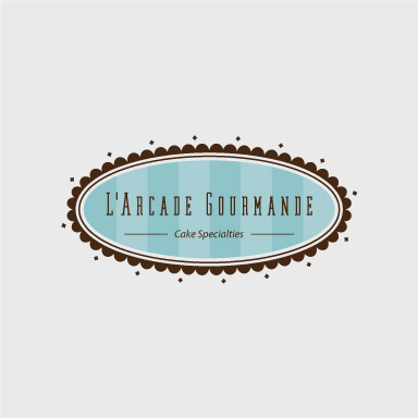 logo cake gourmande