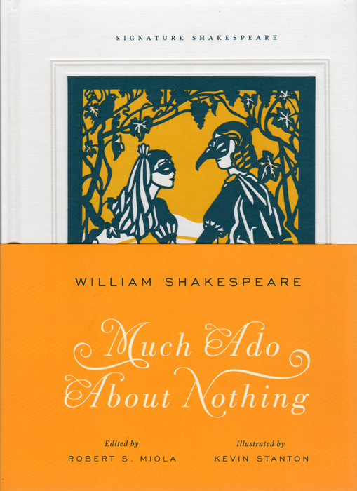 Signature Shakespeare Sterling Signature shakespeare cut-paper much ado about nothing
