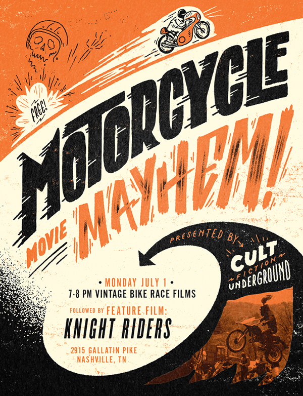 Motorcycle Movie Mayhem poster