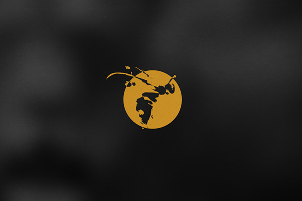logo brandmark yellow hive bee