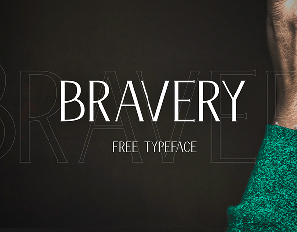 Bravery - Free Display Font