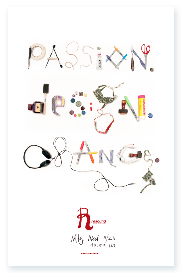 art supplies Creative typography Poster Design design community