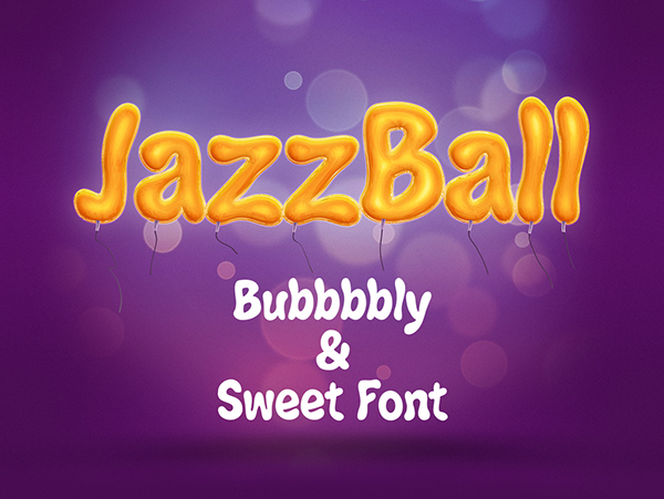 JAZZBALL - Free Font