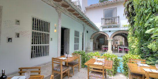 restoration old city Cartagena restaurant colonial peru gastronomy