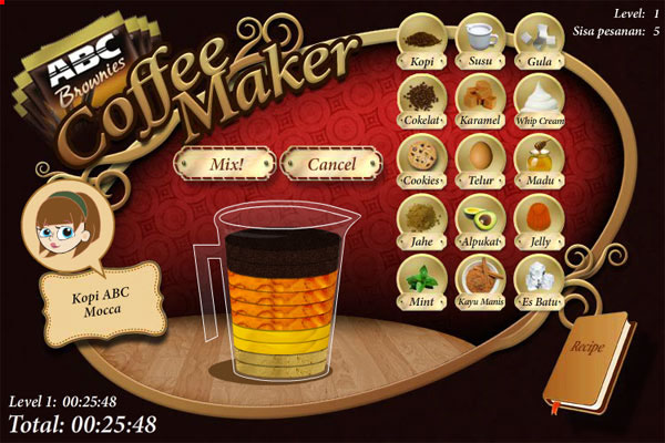 game Coffee maker ABC