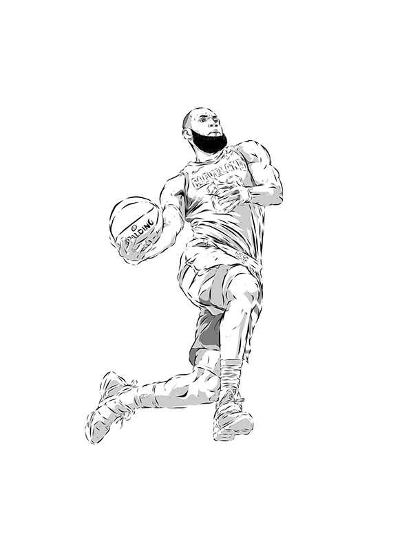 Lebron James Drawing Pictures. 