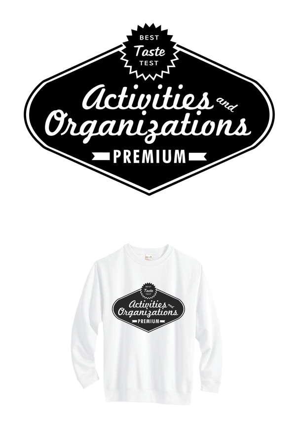 northwestern university A&O Productions sweater Tshirt Design
