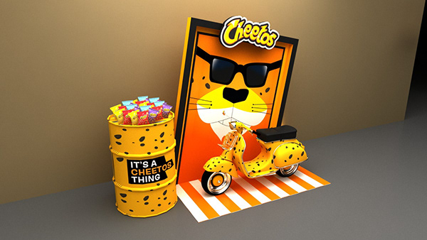 Cheetos Activation Photoboth Design