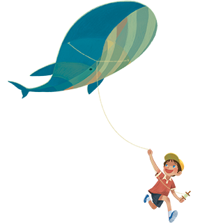 Whale Flying kite Kite Park hill dale Bao Luu