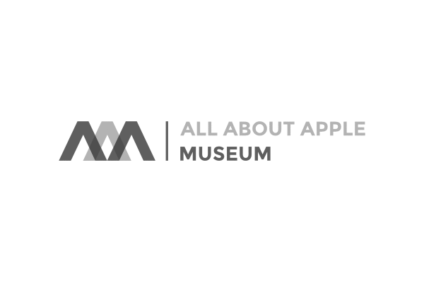 logo apple museum Dynamic museo moderno modern dinámico aaamuseum AAA brand brand identity