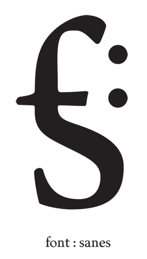 sanes typo serif irvin icons