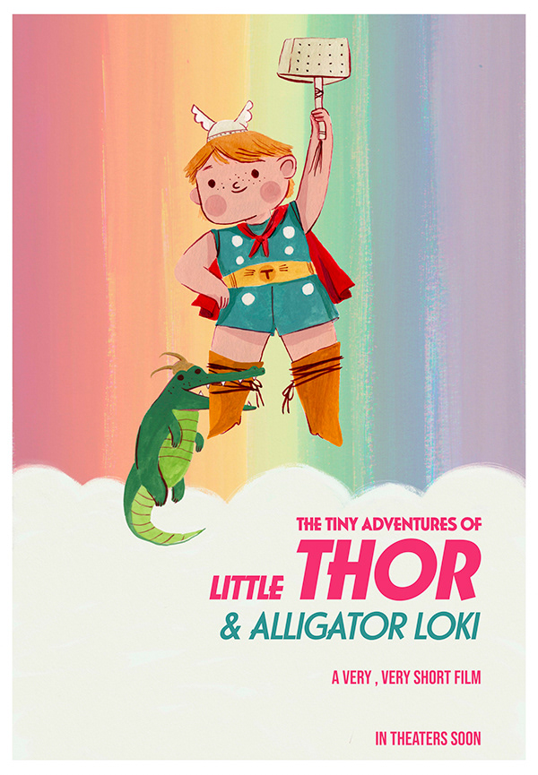 Little THOR - movie poster