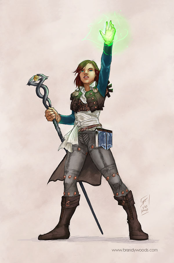 video game fanart fantasy female jeu video dragon age DAI bioware rpg character art mage sorceror Magic   Inquisitor