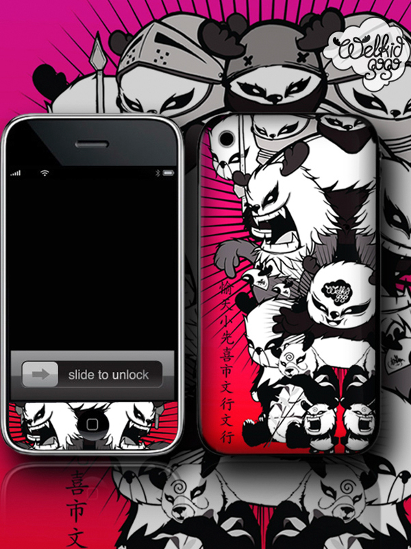 welkid Panda  iphone poster bangkitwelkid