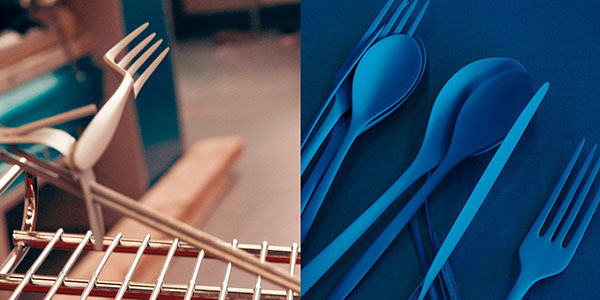 cutlery silicone metal