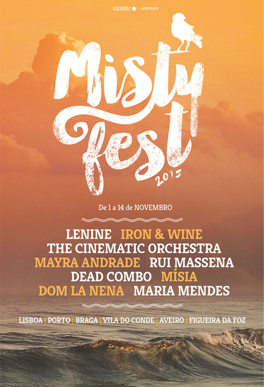 misty fest festival Logo Design posters Rui Massena Lenine Mayra Andrade Dead Combo dom la nena misia
