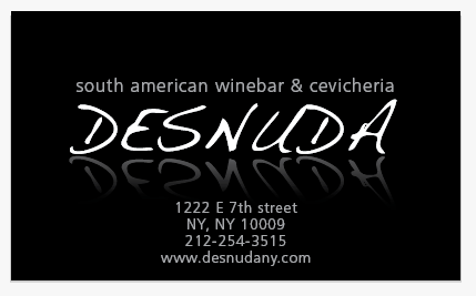 gregory gregory mueller mueller Business Cards visual design New York nyc Desnuda