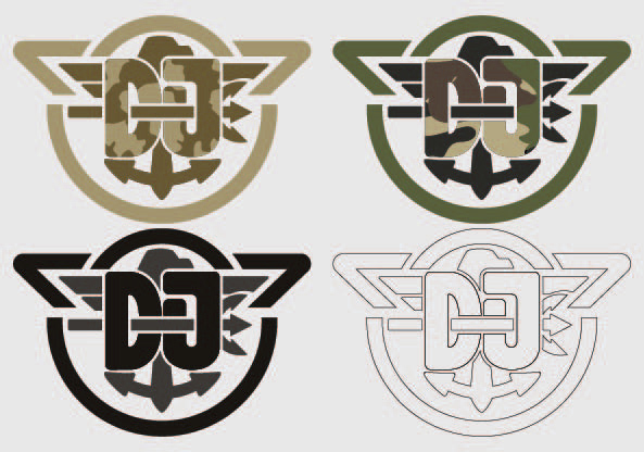 logo brand Airsoft player dj Military