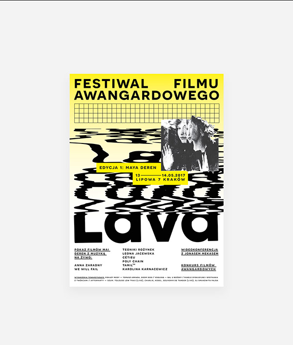 Identity for LAVA Avant-garde Film Festival 2017/2018