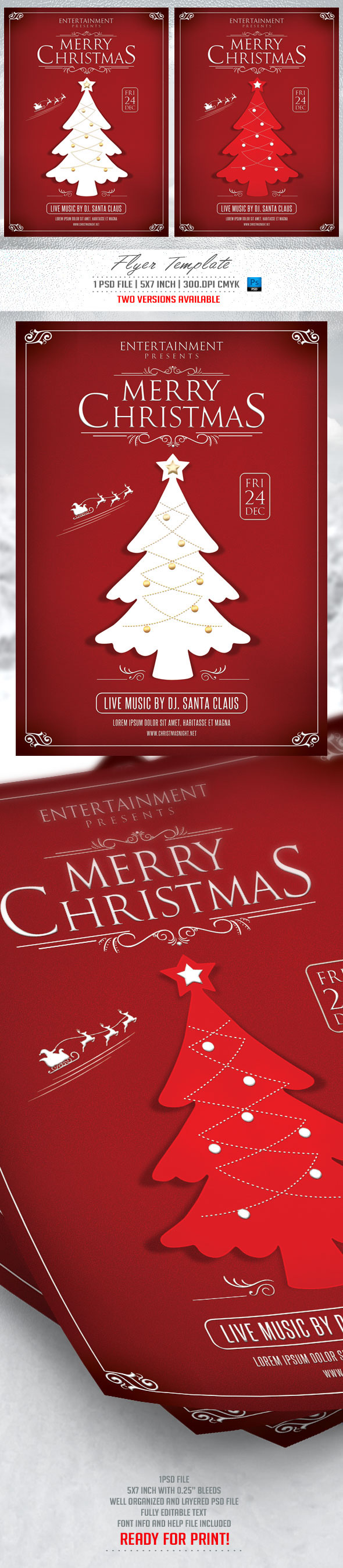 advertisement celebration Christmas club DANCE   disco Event Flake flyer fresh frozen Holiday Merry Christmas modern new