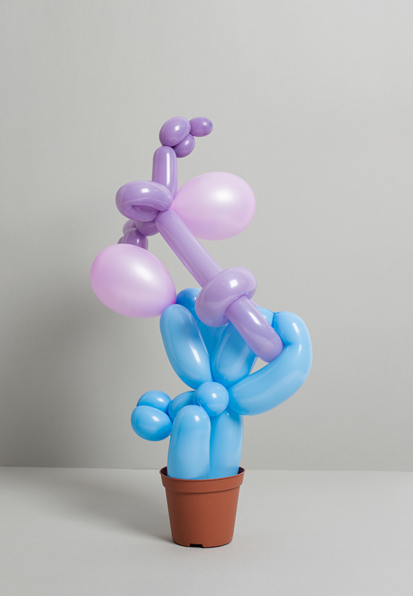 Plant balloon photo illustration  balloon twisting construction props Prop Design
