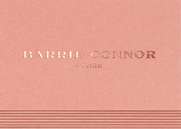 Barrie Connor Design Business Cards
