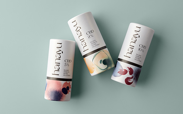 hanayu, Branding & Packaging for a CBD brand