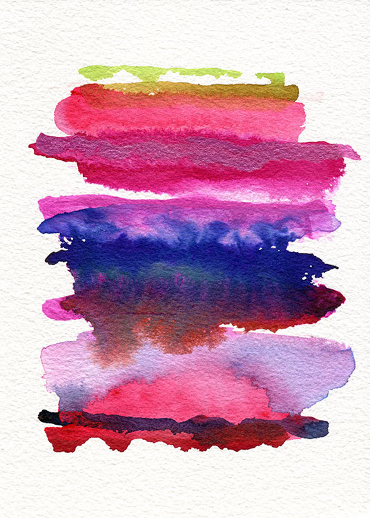 painting   watercolor watercolor painting watercolor art abstract abstract painting Abstract Art pink blue artwork