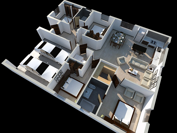 Planning,Desing & Modeling of a Residential House