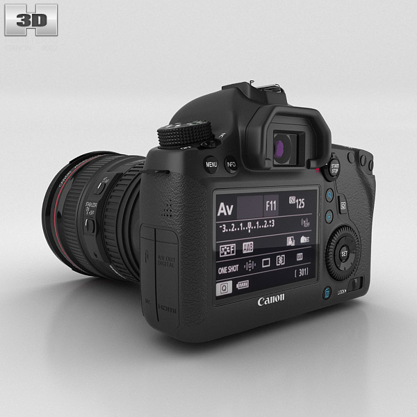 camera photo camera Digital camera Canon canon eos canon 6d 3D model 3ds max V-ray 3d modeling