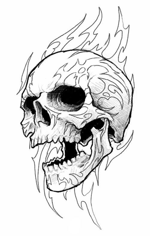 blackout brother blackout tribal skull tribal skull dark art gold horror
