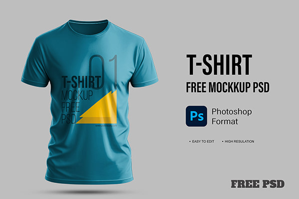 Free T-shirt Mockup PSD Download on Behance