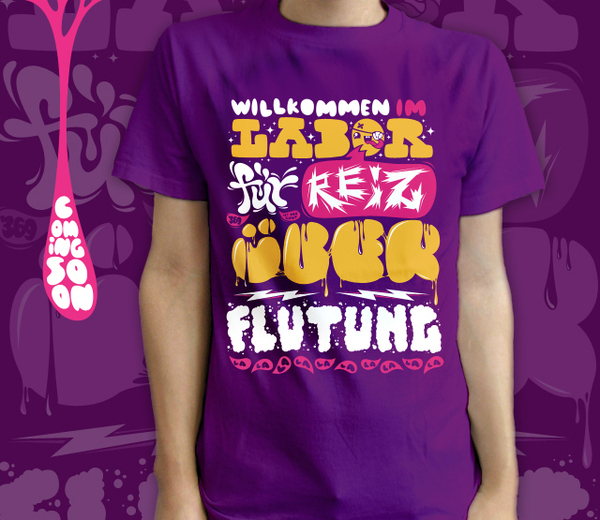 lfr shirt t-shirt Pino Lamanna schakalwal Wuppertal sexy purple brown poster