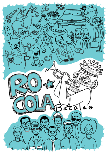 caricaturas Cartoons rocola bacalo musica bandas rock Ecuador revista rocola