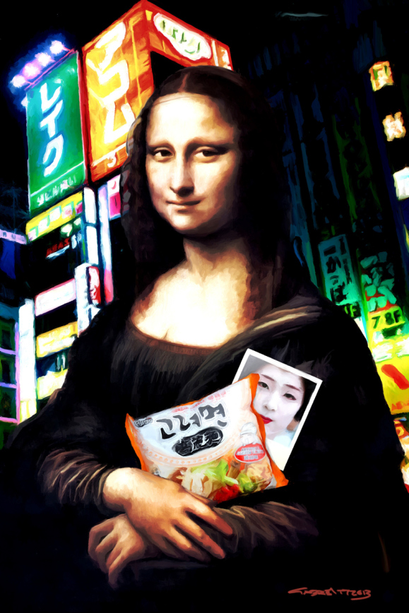 Gioconda Project art  art exhibition artist Blog Creativity Initiative leonardo da vinci Mona Lisa la gioconda Project twitter experiment creative