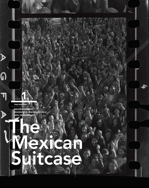 book book design museum museum catalog catalog international center of photography photojournalismn history Spanish Civil War mexican suitcase Robert Capa gerda taro steidl