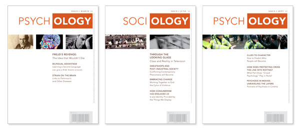 ology magazine layout print