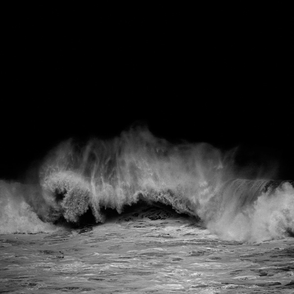 Stormy Weather black & white waves Surf darkness wind cold seascape
