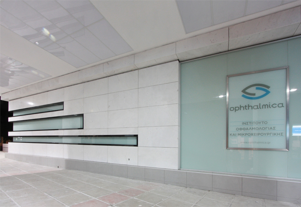 opthalmology clinic THESSALONIKI opthalmica built Competition office25 o25 office 25 architects Interior eye