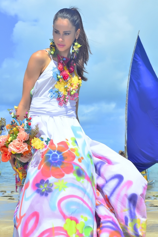 paradise Tropical Fashion  model moda Fotografia shoot