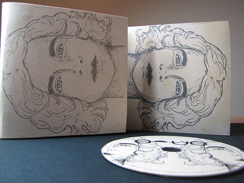 Gotye  cd design Making Mirrors mirror hand-drawn