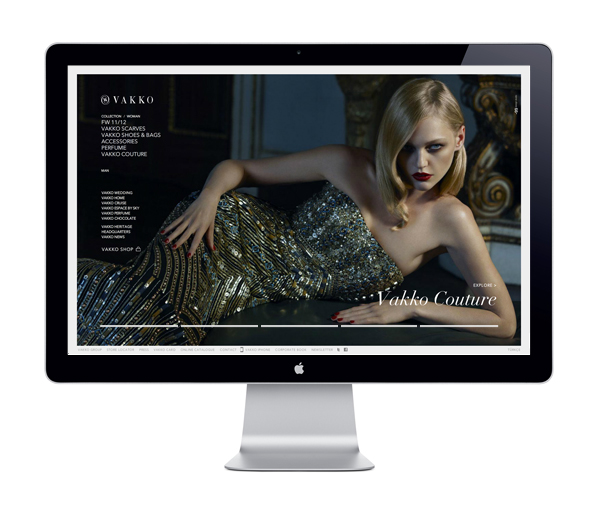 vakko flash website  website fullscreen istanbul