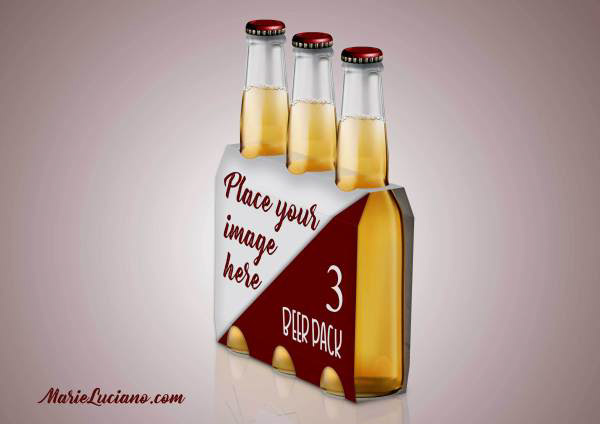 psd Mockup marieluciano Packaging branding  bottles photoshop Illustrator presentation design