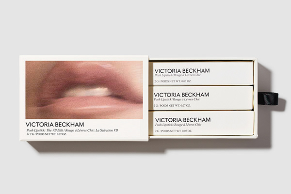 Victoria Beckham Cosmetics Packaging