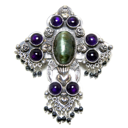 sterling silver jewelry Crosses southwest southwestern demian alex vazquez d&a