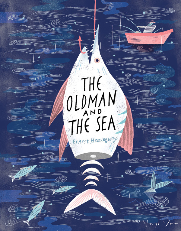 The old man and the sea — Ernest Hemingway cover