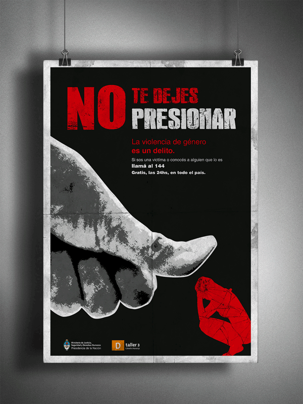 poster Afiches violencia genero mujer machismo violence