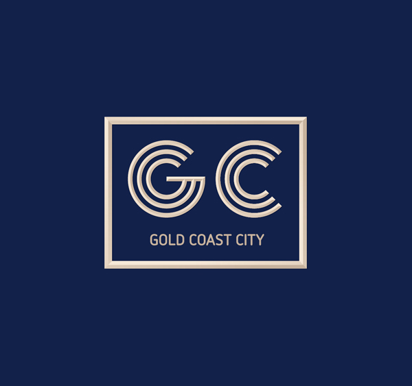 logo  identity gold coast Australia matt vergotis verg  verg advertising  corporate identity city font