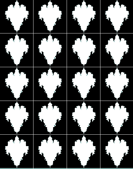 Lasercut pattern repeating pattern