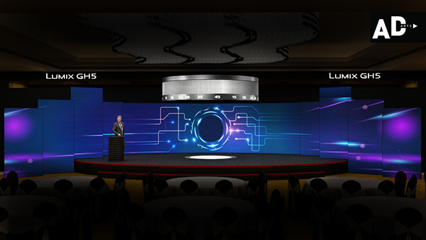 Panasonic Lumix GH5 Launch Event Camera Inspired Design